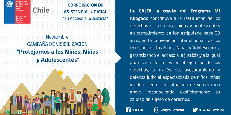 Campaña, "Protejamos a los Niños, Niñas y Adolescentes"