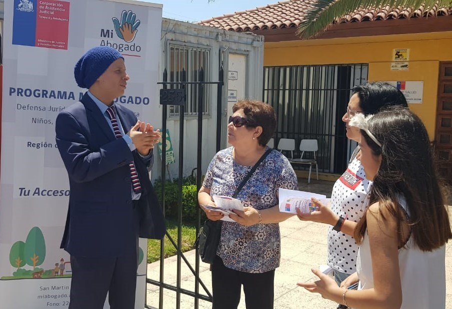 Programa Mi Abogado de Arica participa en Centro de Salud Ambiental