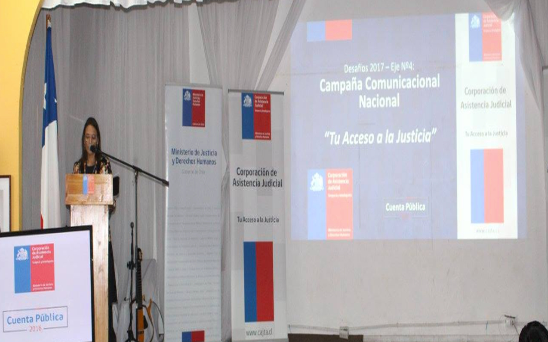 En la ciudad de Antofagasta se dio inicio a la Campaña Comunicacional de la CAJTA “Tu Acceso a la Justicia”