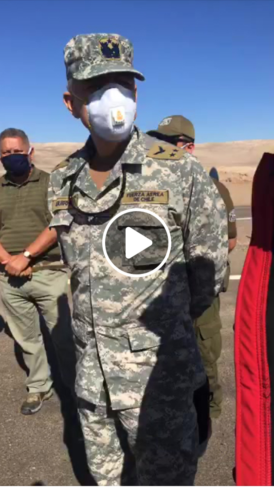 Publicación en Facebook de Gobierno Regional de Tarapacá