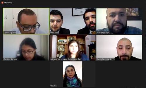 Consultorio Jurídico de Taltal participa en las distintas audiencias