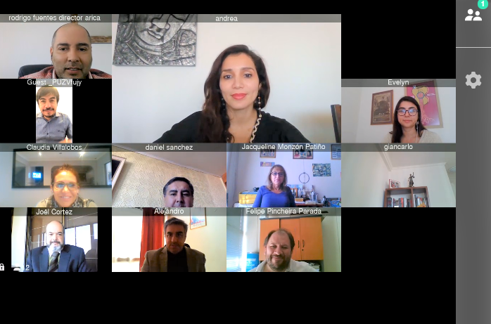 Reunión interinstitucional en la CAJTA en el marco de emergencia sanitaria del Covid-19