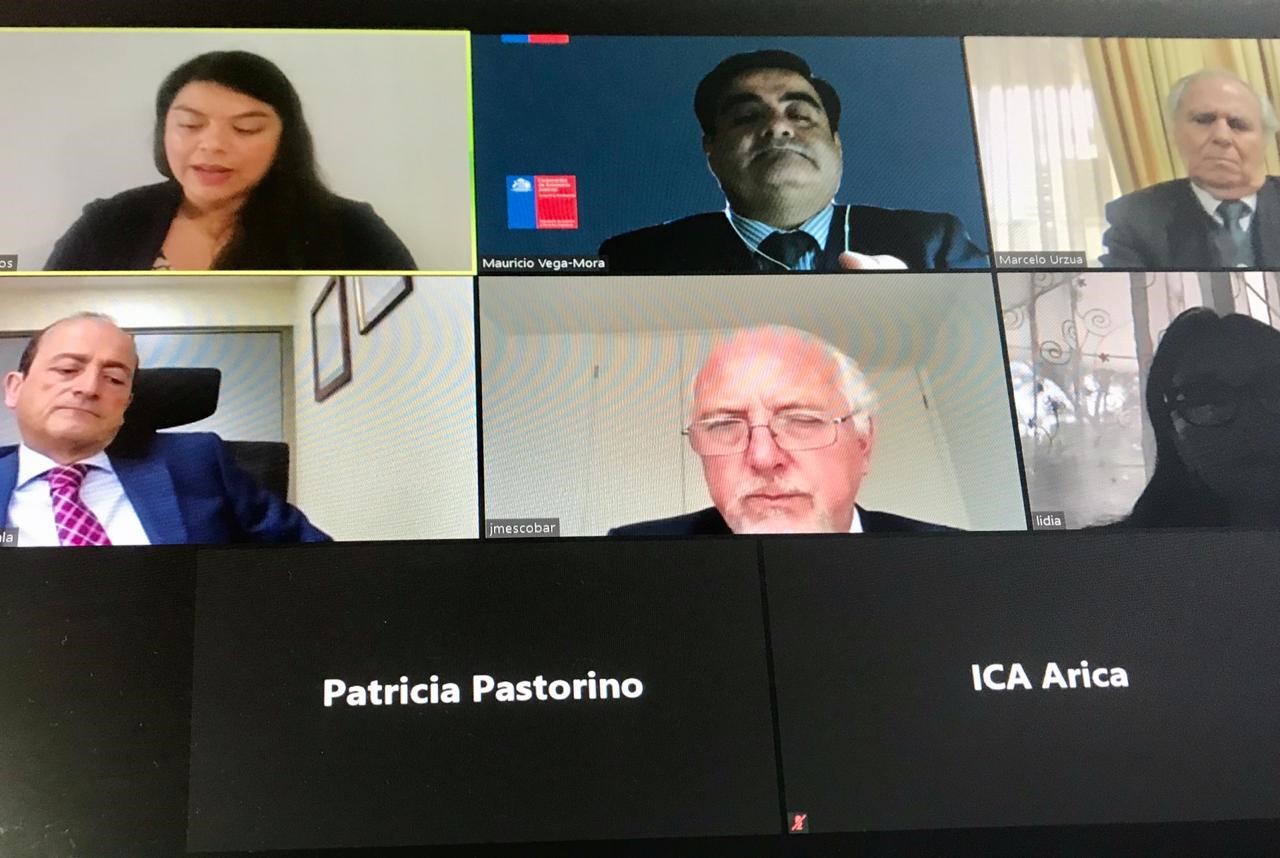 Abogados de la CAJ Arica realizan alegato virtual