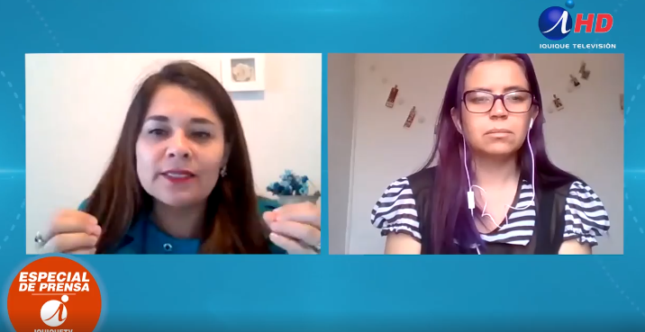 Abogada del Programa Mi Abogado de Tarapacá es entrevistada en Iquique TV