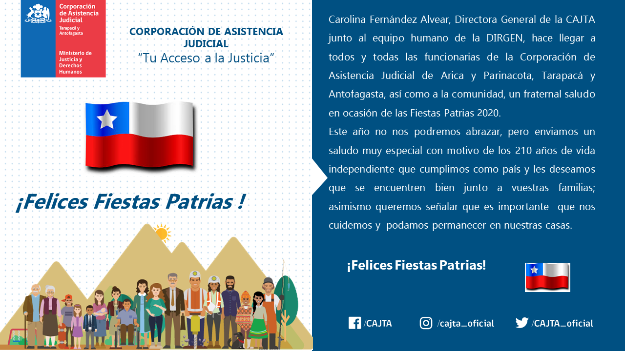 ¡Felices Fistas Patrias 2020!