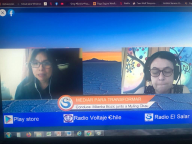Centro de Mediación Iquique participa en Radio Voltaje y el Salar