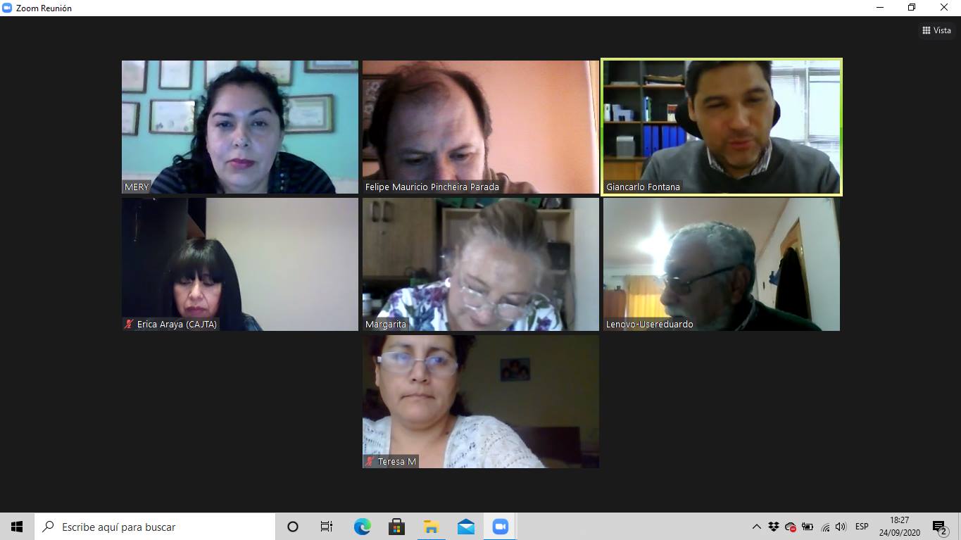 El Director Regional de Antofagasta realiza capacitación a Junta de Vecinos La Favorecedora