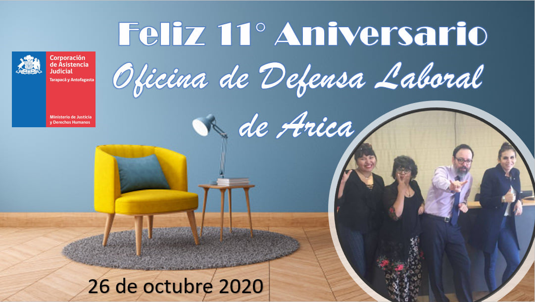 Aniversario Nº11 de la Oficina de Defensa Laboral de Arica