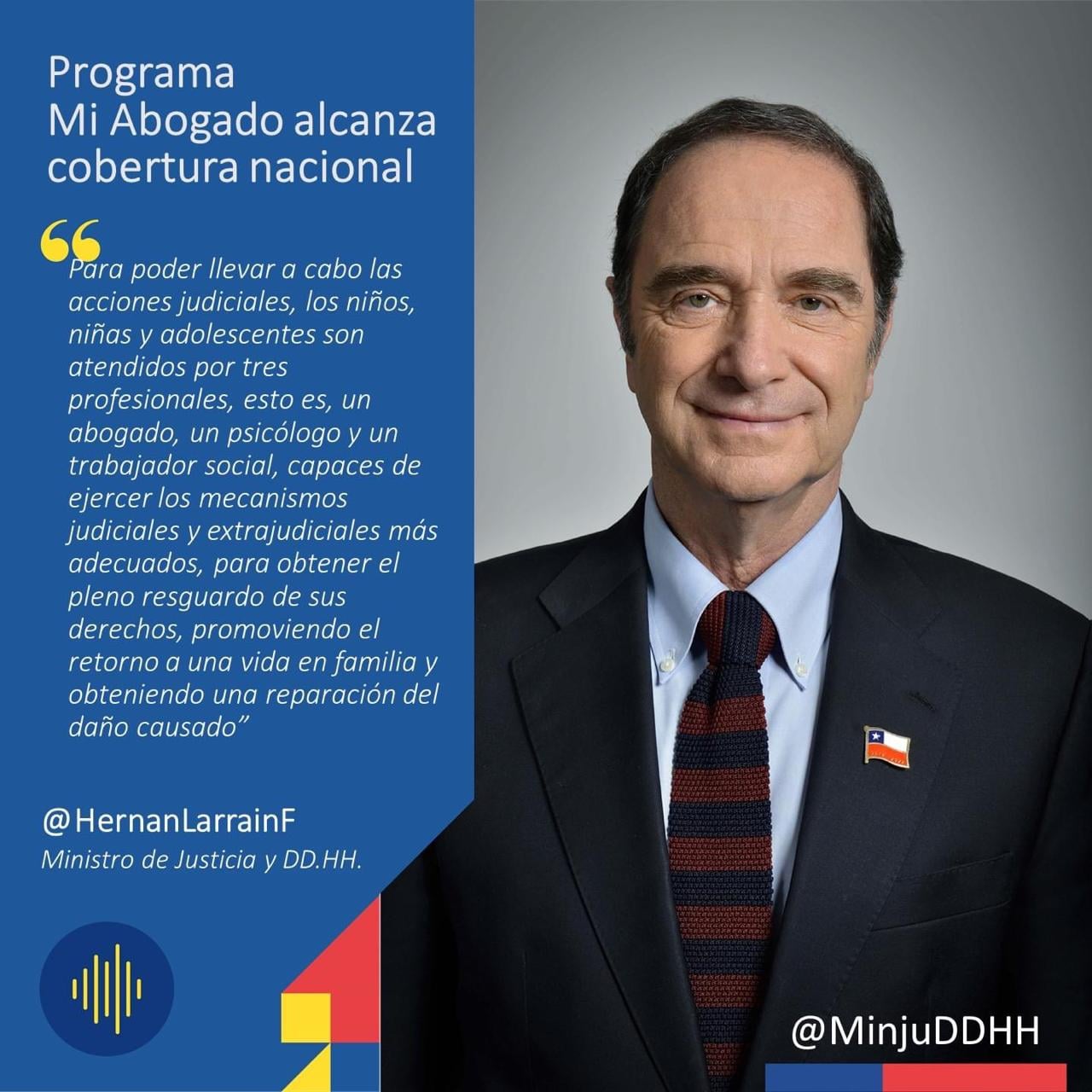 Programa Mi Abogado alcanza cobertura nacional