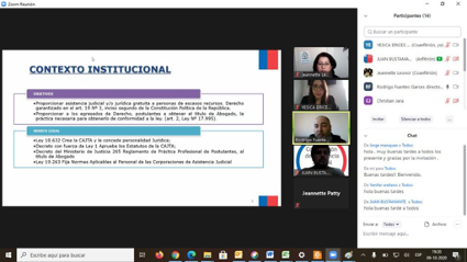 CAJTA realiza charla de difusión por el Programa del Adulto Mayor