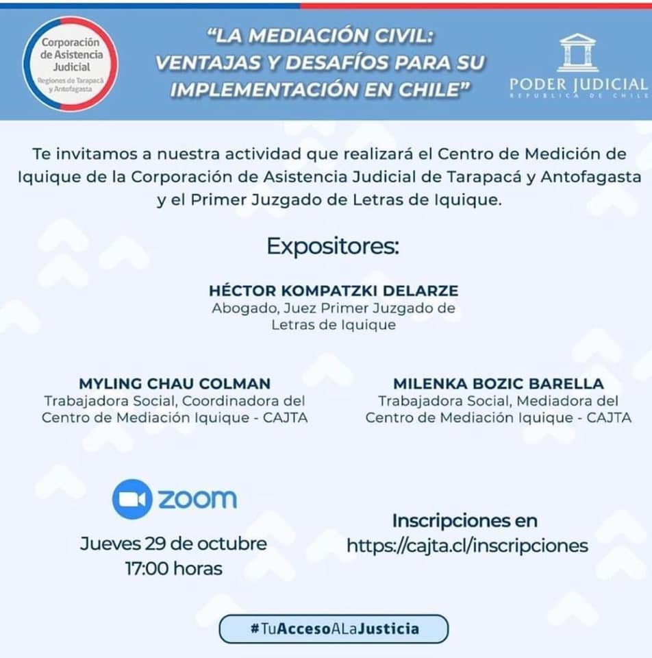 Invitación a charla