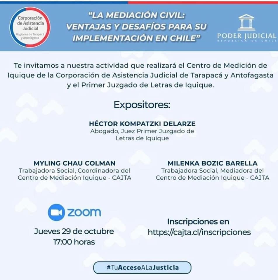 Invitación a charla