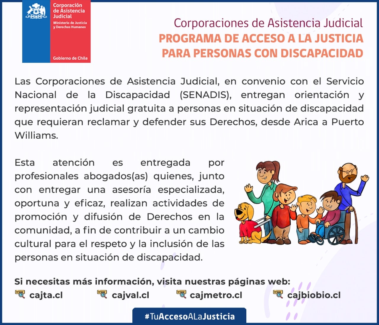 Programa de Acceso a la Justicia para Personas con Discapacidad