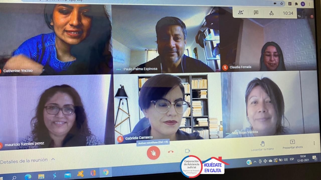 En la Región de Antofagasta nuestro CAVI sostiene jornada de coordinación con INDH