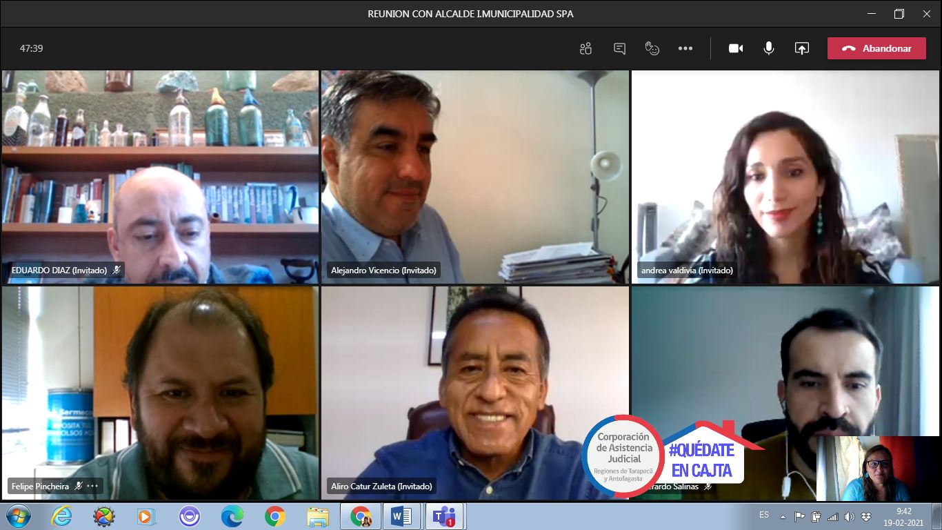 CAJTA se reúne con alcalde de San Pedro de Atacama