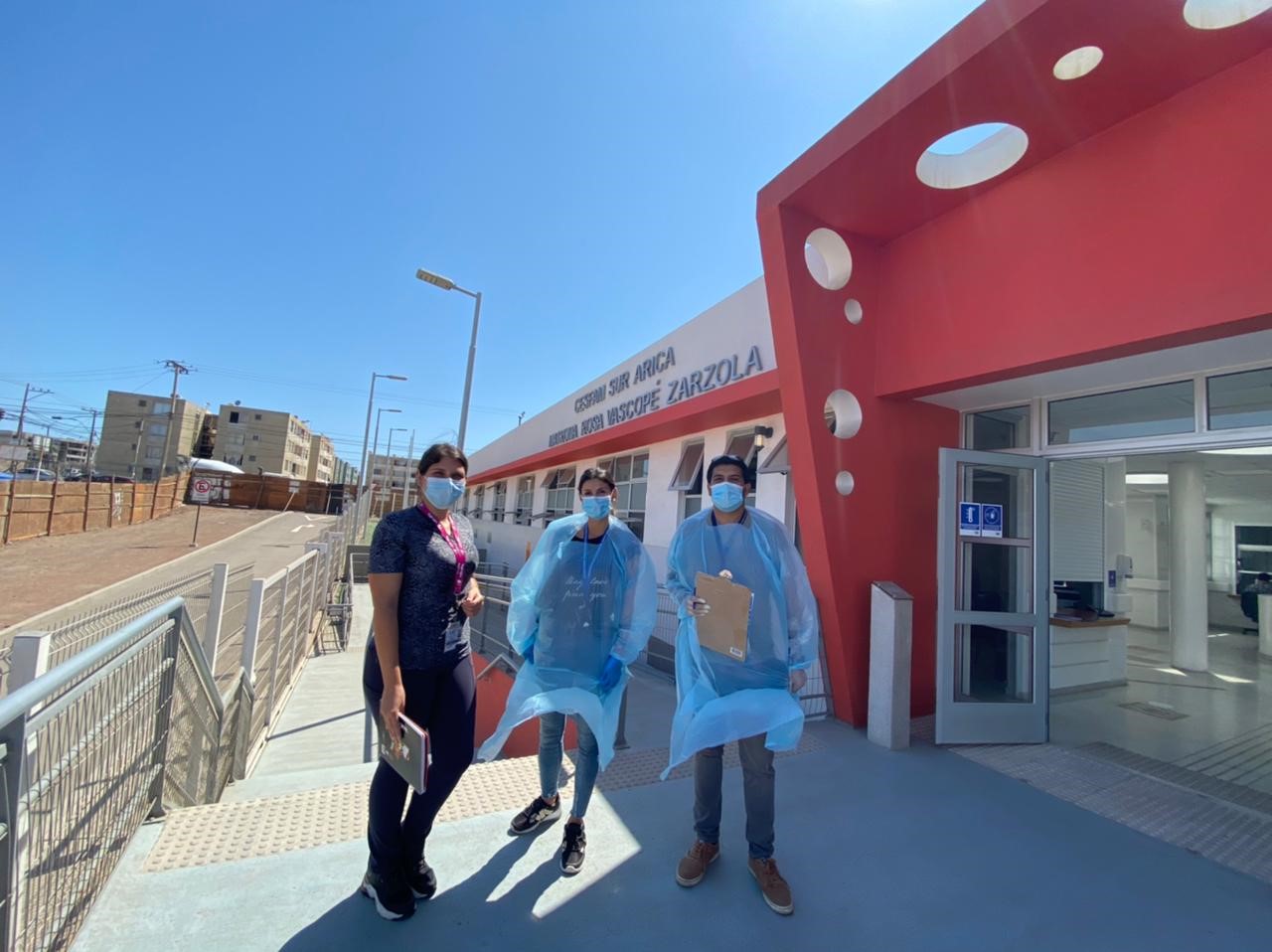 Unidad de Adulto Mayor llega al CESFAM SUR en Arica