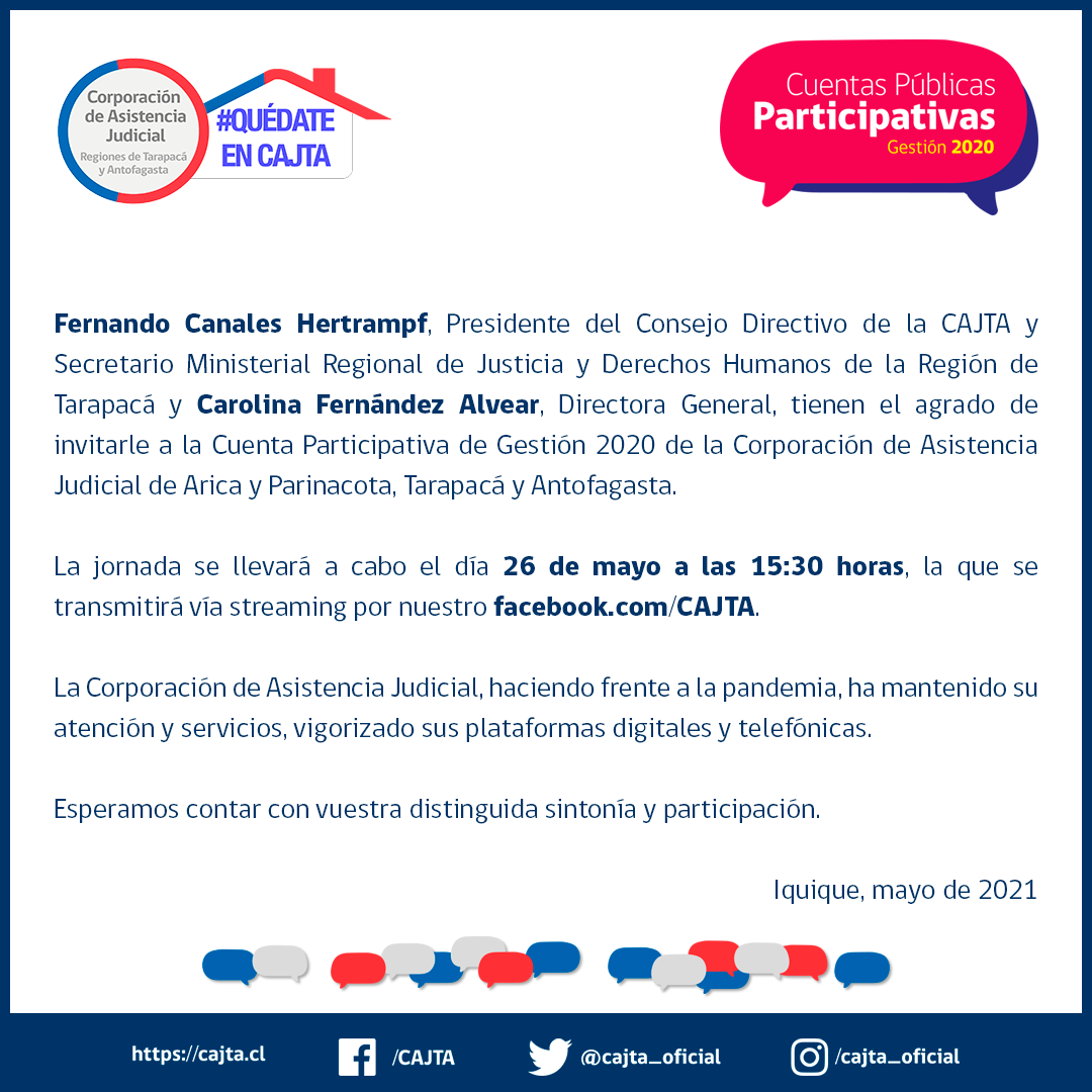 Cuenta Pública Participativa 2020