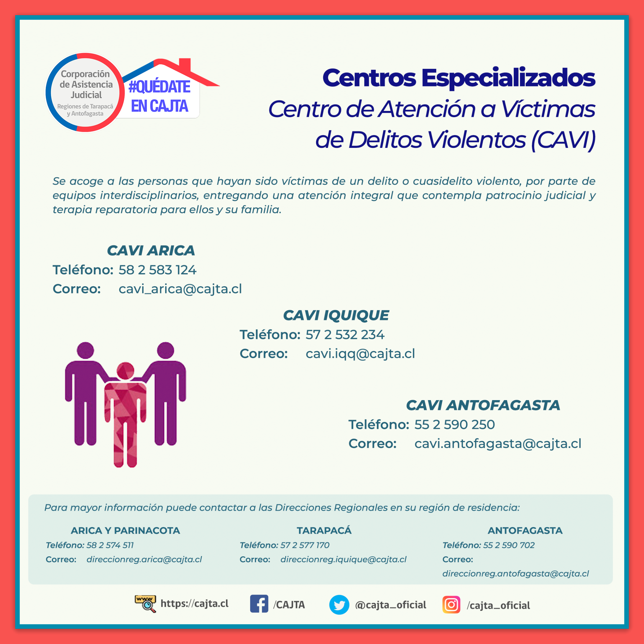 Información sobre nuestras unidades, hoy  sobre el Centro de Atención a Víctimas de Delitos Violentos