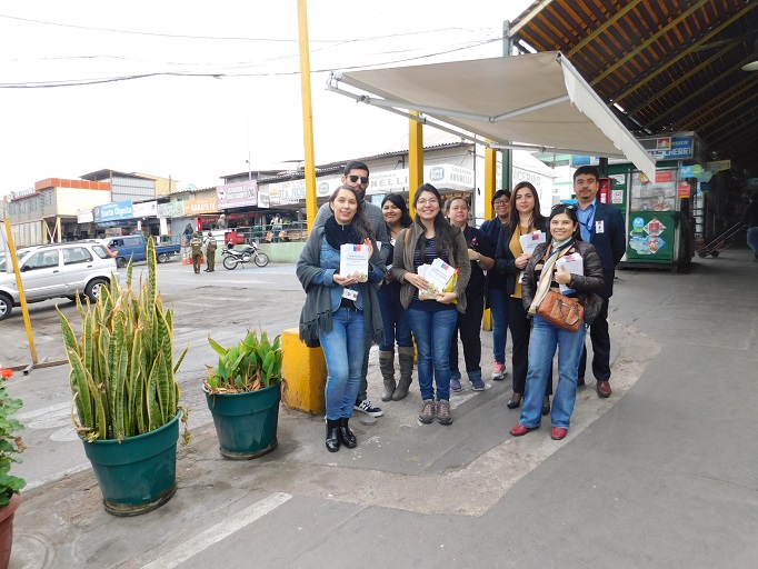 En el marco de la campaña “Prevengamos el Abuso Sexual Infantil”, distribuyen dípticos en Terminal Agropecuario de Iquique