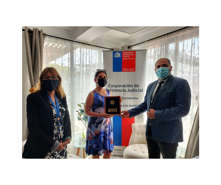 Reconocimiento a Judith Valera Cáceres, Trabajadora Social CAVI de Arica y Parinacota