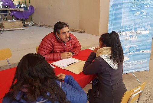 CAJ de Antofagasta participa en Tu Gobierno Presente en Ollagüe
