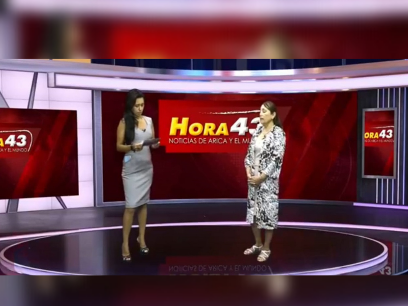 Consultorio Móvil de Arica y Parinacota, estuvo presente en el noticiero “Hora 43” de Radio y Televisión Puerta Norte