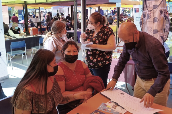 Mejillones: CAJTA presente en "Municipio Mi barrio"