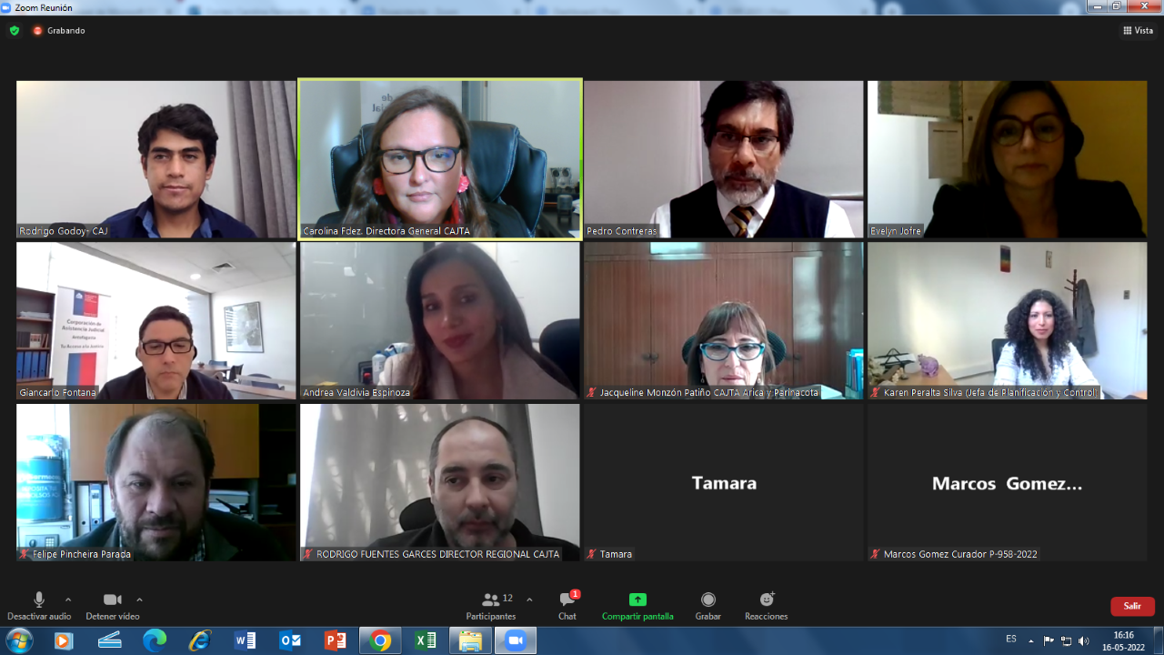 CAJTA se reúne con equipo de la Unidad de Derechos Humanos de CAJMETRO