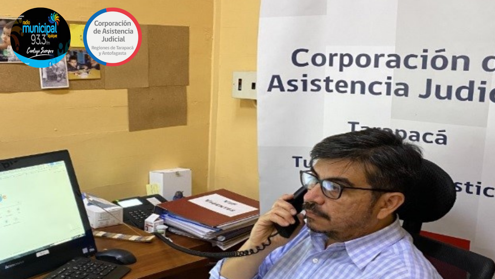 El Director Regional de CAJTA Tarapacá en Radio Municipal de Iquique