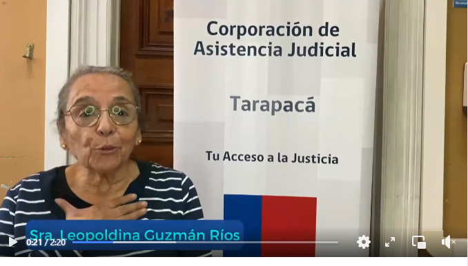 Video con testimonios de personas mayores