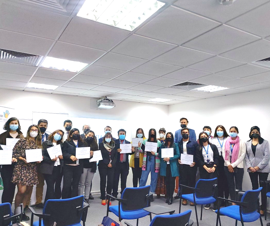 CAJTA de Arica y Parinacota tecibe capacitación del Servicio Jesuita Migrantes