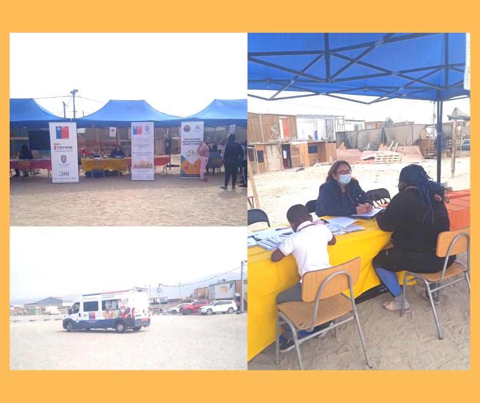 Consultorio Jurídico de Mejillones, participó en la Plaza ciudadana "Orientación al Proceso de Regularización Migratoria"