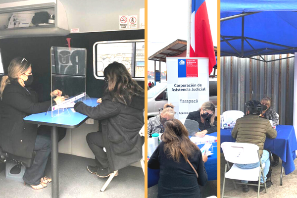 Centro de Familia de la CAJTA participa en Gobierno en Terreno  efecuado en caleta Riquelme de Iquique