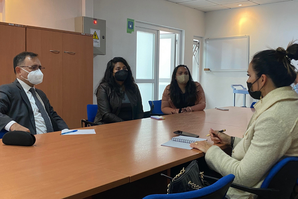 ODL de Arica y Parinacota se reune con autroridades regionales