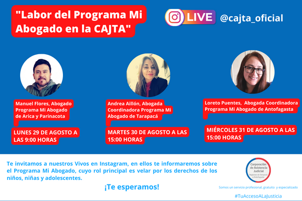 ¡Te invitamos a nuestros Vivos en Instagram !