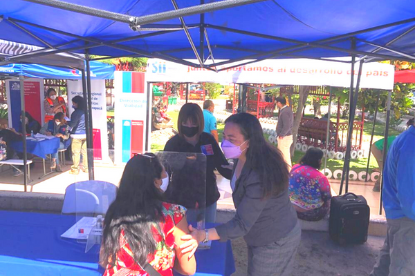 Consultorio Jurídico Móvil de la Provincia del Tamarugal participa en Gobierno en Terreno en Pica