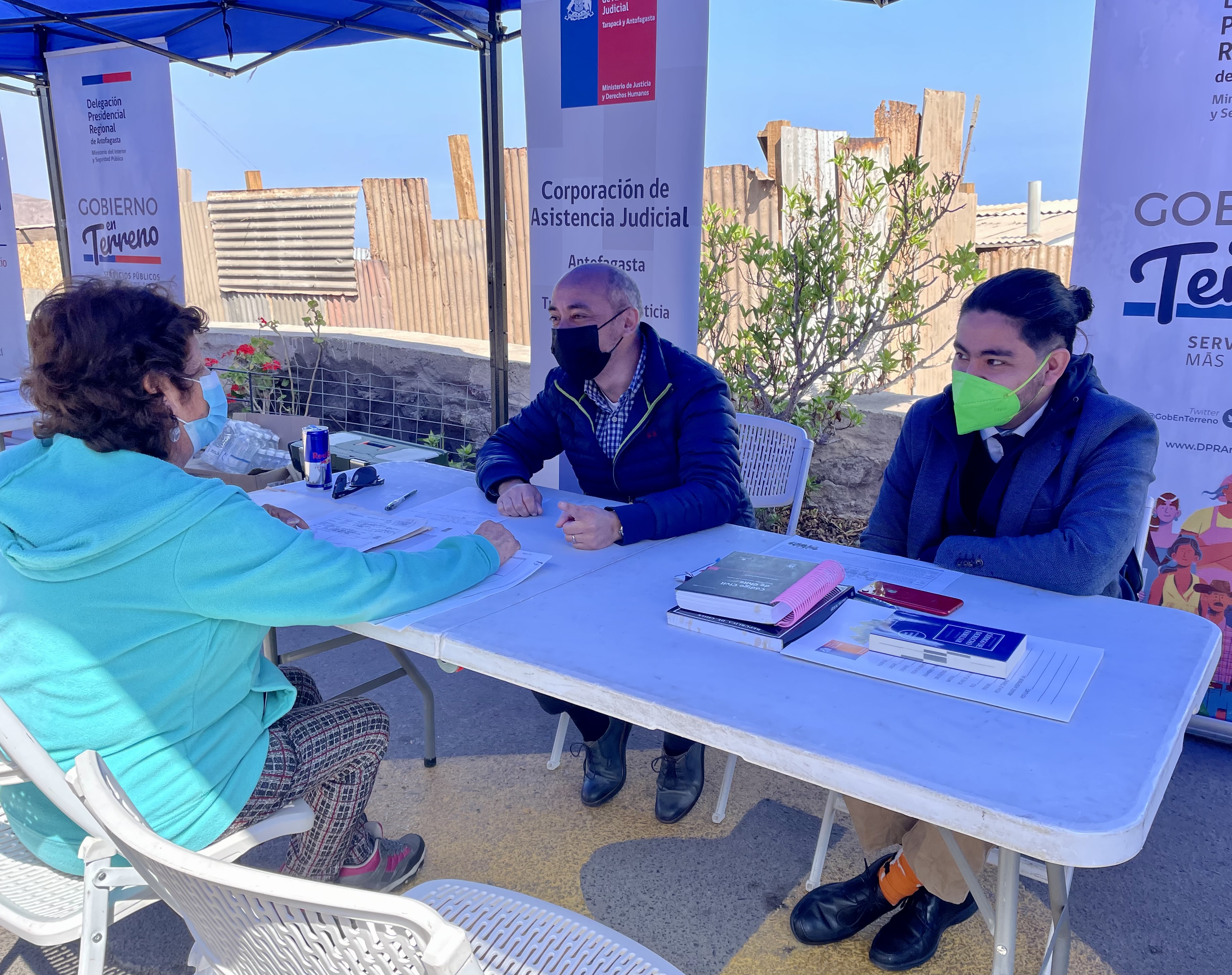 Oficina de Defensa Laboral de Antofagasta participa en Gobierno en Terreno en el sector Villa Constancia de la ciudad
