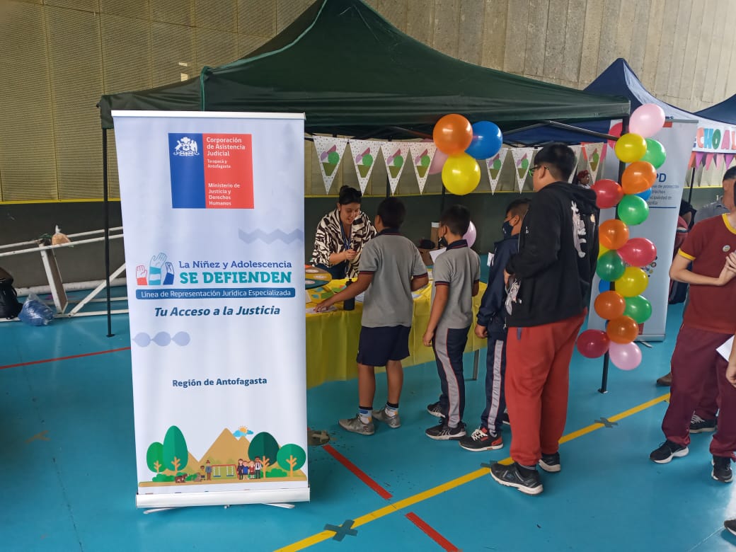 Tocopilla: CAJTA participó en la Feria Conmemorativa de la Convención de los Derechos de las Niñeces