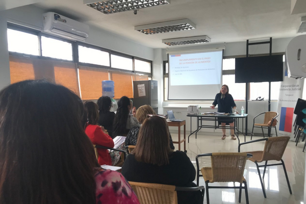 Consultorio Jurídico de Iquique capacita sobre Ley de Pensiones y Registro de Deudores de Pensión de Alimentos I