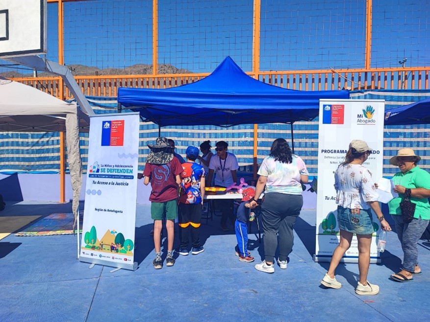 Antofagasta: nueva unidad La Niñez y Adolescencia se Defienden participa en Plaza Ciudadana