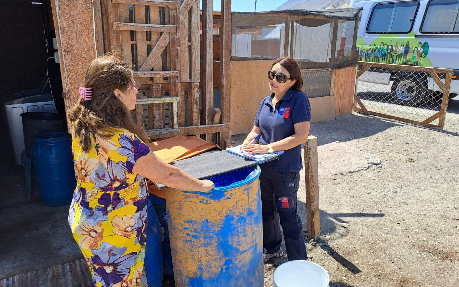 Cuya, Caleta de Camarones y el Pueblo de Camarones recibieron una esmerada orientación y asesoría jurídica