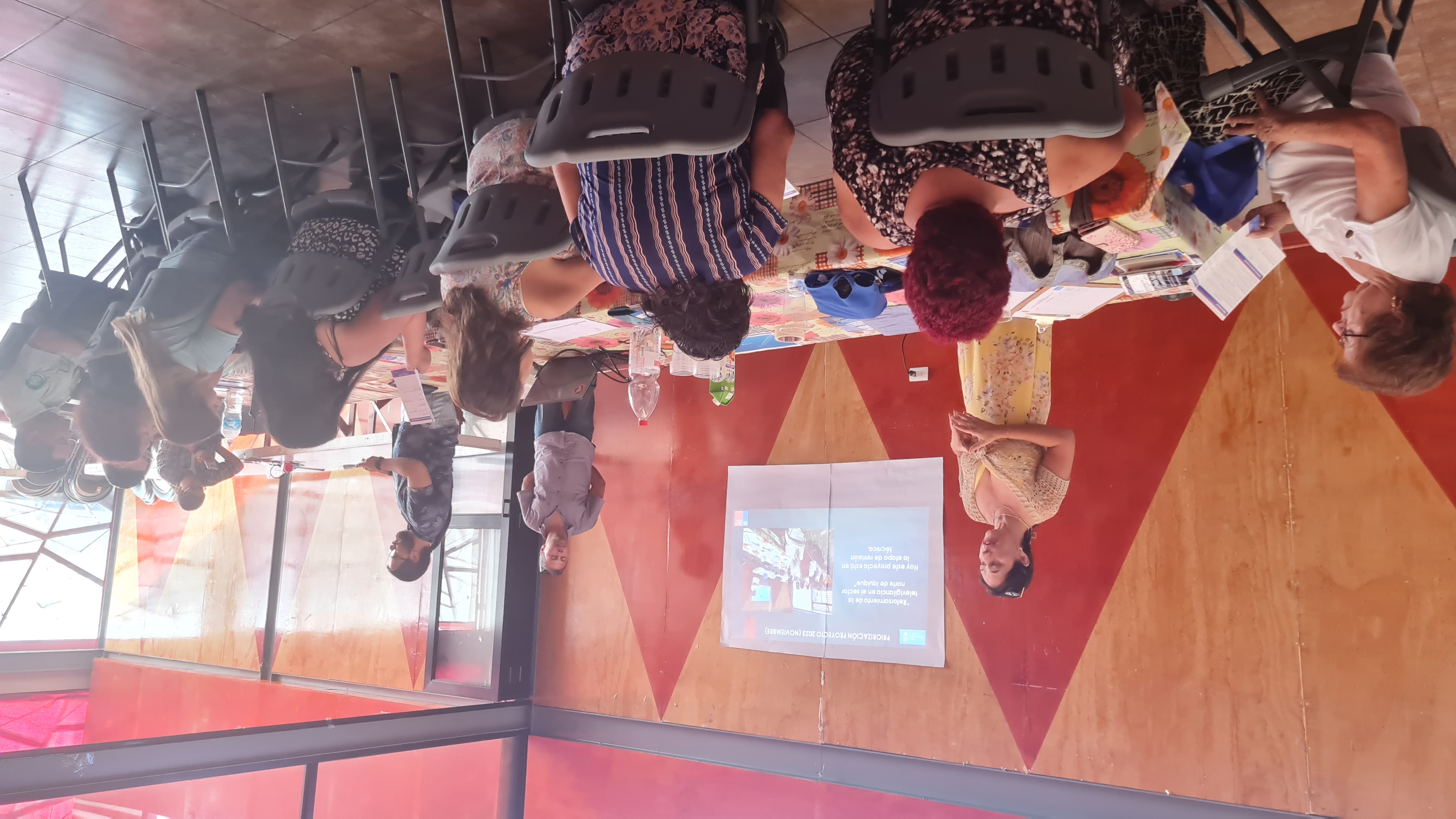 Centro de Atención de Víctimas de Delitos Violentos de Iquique participó en la Mesa Comunitaria Territorial Norte