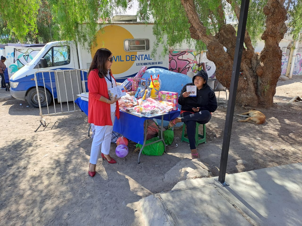 Consultorio Jurídico Móvil de Arica y Parinacota se desplazó hasta  san Miguel de Azapa