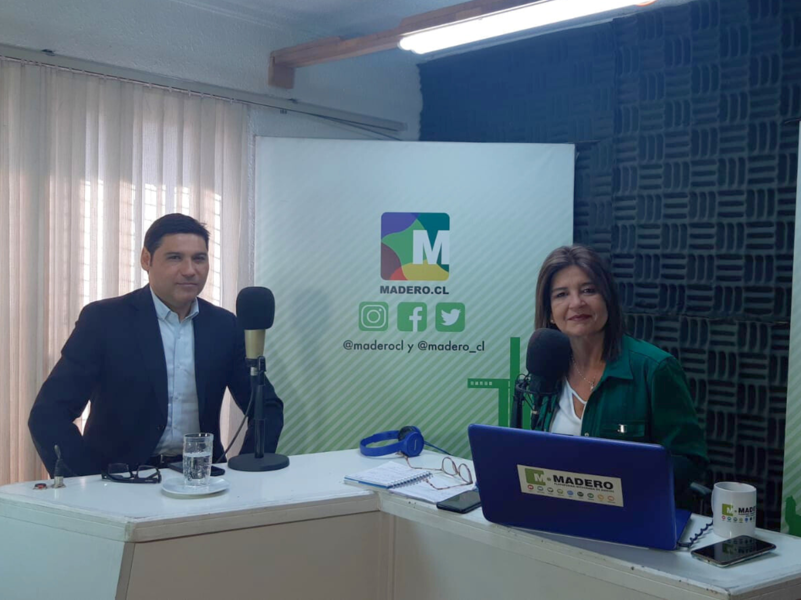 Director Regional de CAJTA Región de Antofagasta ,Giancarlo Fontana en Radio Madero