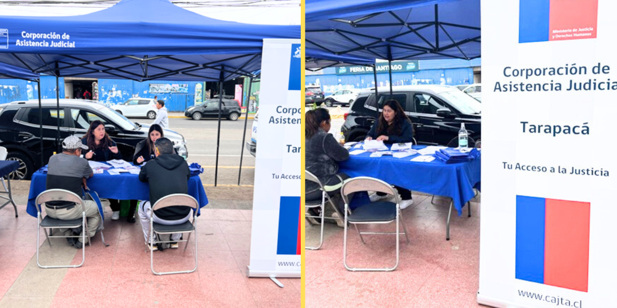 Defensa Jurídica Integral de Adultos Mayores de Tarapacá en Plaza Ciudadana