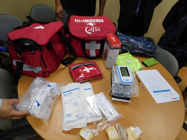 Entregan Kit de Emergencia a Unidades de CAJTA