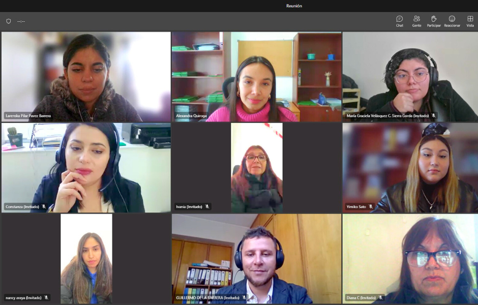 Oficina de Defensa Jurídica del Adulto Mayor de Antofagasta capacita al Programa Vínculos