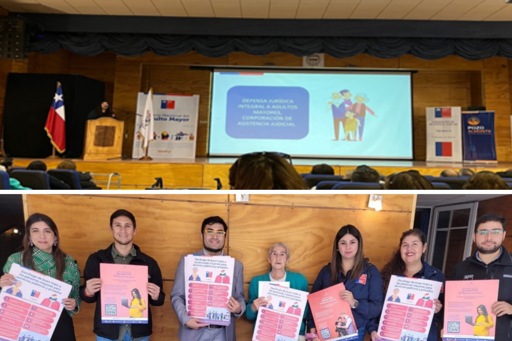 CAJTA participa en el cierre del Mes del Buen Trato al Adulto Mayor