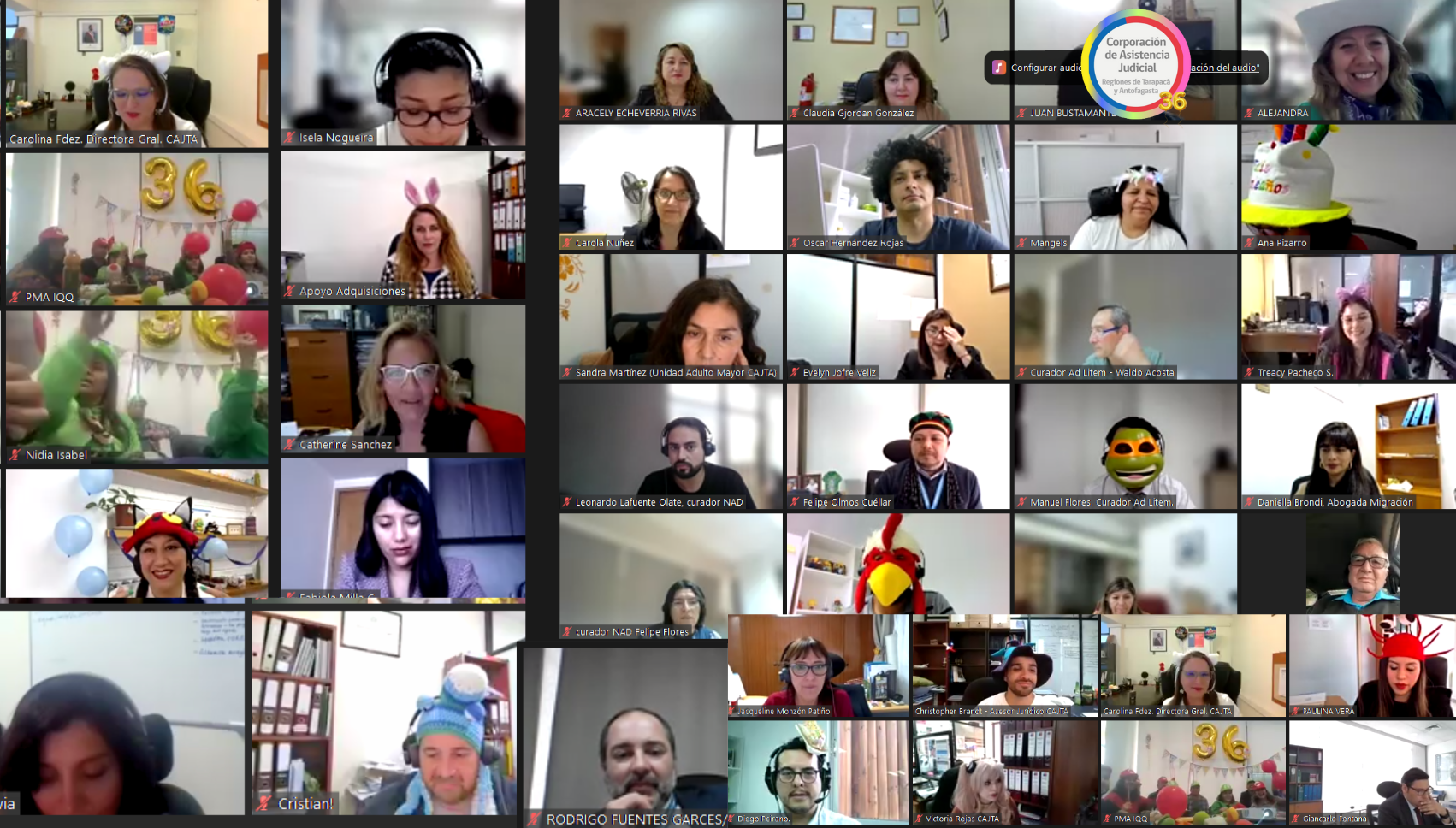 ANIVERSARIO N° 36 DE LA CAJTA