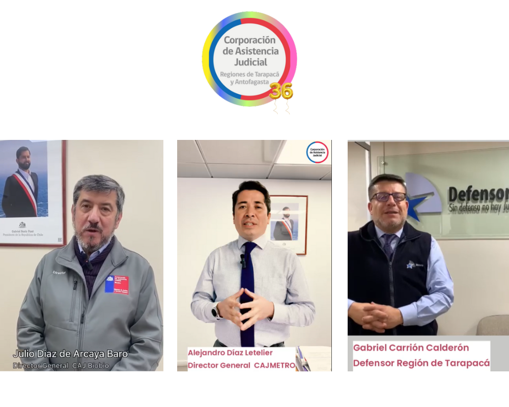 Saludos en el marco del aniversario  N° 36 de la CAJTA